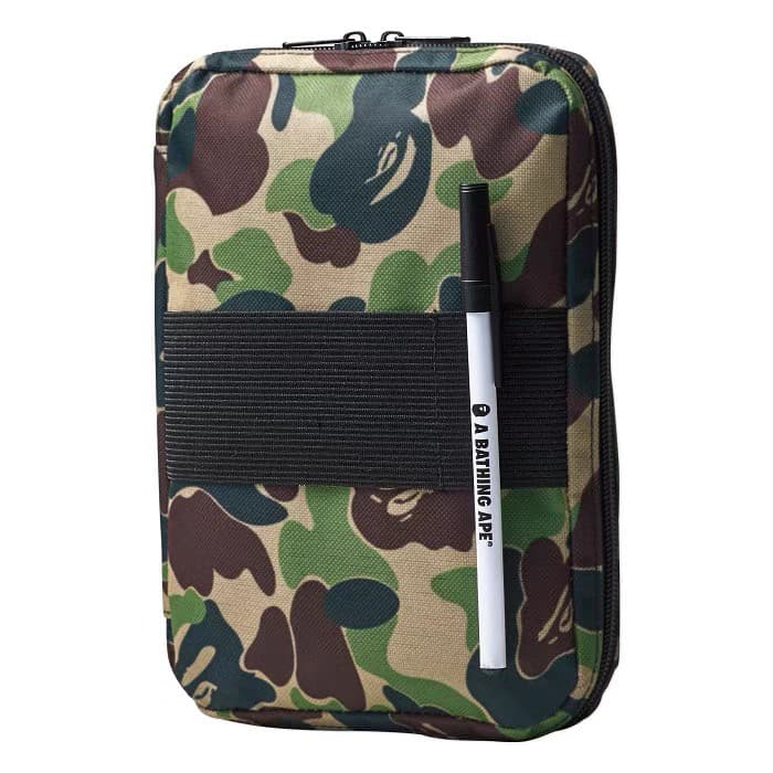 Venda quente revista japonesa clássico camuflagem saco de passaporte iPadmini Tablet saco de computador saco de armazena