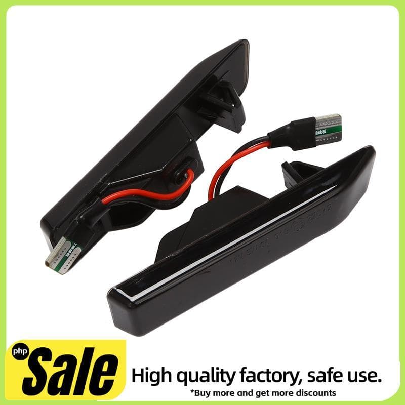 Sinal De Volta Dinâmico Do Carro Led Luz Marcador Lateral Lâmpada Sequencial Para X5 E53 2000-2005 E36 1997 Preto Fumado