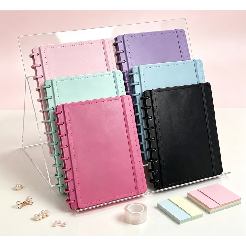 Caderno Recarregável  Inteligente A5/B5 Recarrega com Capa Dura e 80 Folhas