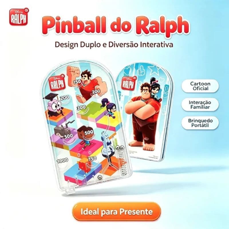 Mini brinquedo labirinto portátil Máquina de jogo de pinball infantil