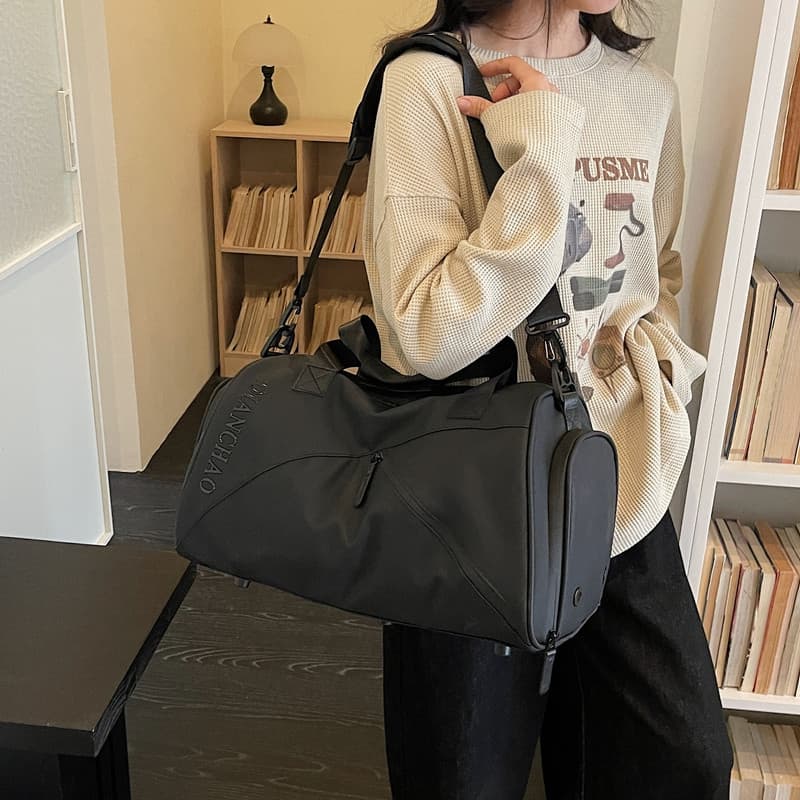 Nova bolsa de viagem leve de grande capacidade feminina viagem de negócios de curta distância multifuncional saco de bag
