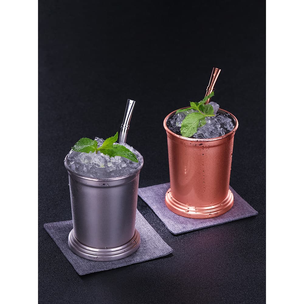 Bar Legend Bartending Mint JulepCup JulepCup Copo de aço inoxidável Mojito Mint JulepCup