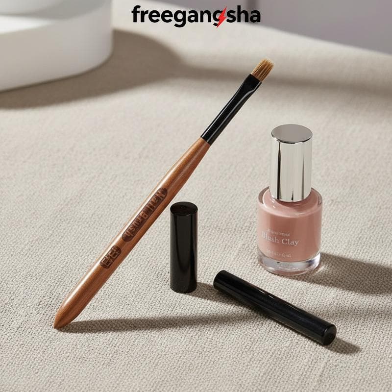 [FRE] Caneta Gradiente Profissional Ombre Nail Art , Sem Arranhões , Cerdas Macias , Pincel De Gel UV Para Salão De Mani