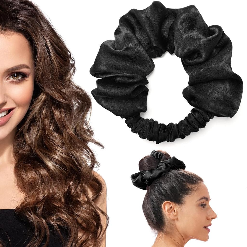 Elástico de Cabelo para Cachos Sem Calor, Modelador de Cabelo Sem Calor para Dormir, Cachos Sem Calor para Cabelos Longo