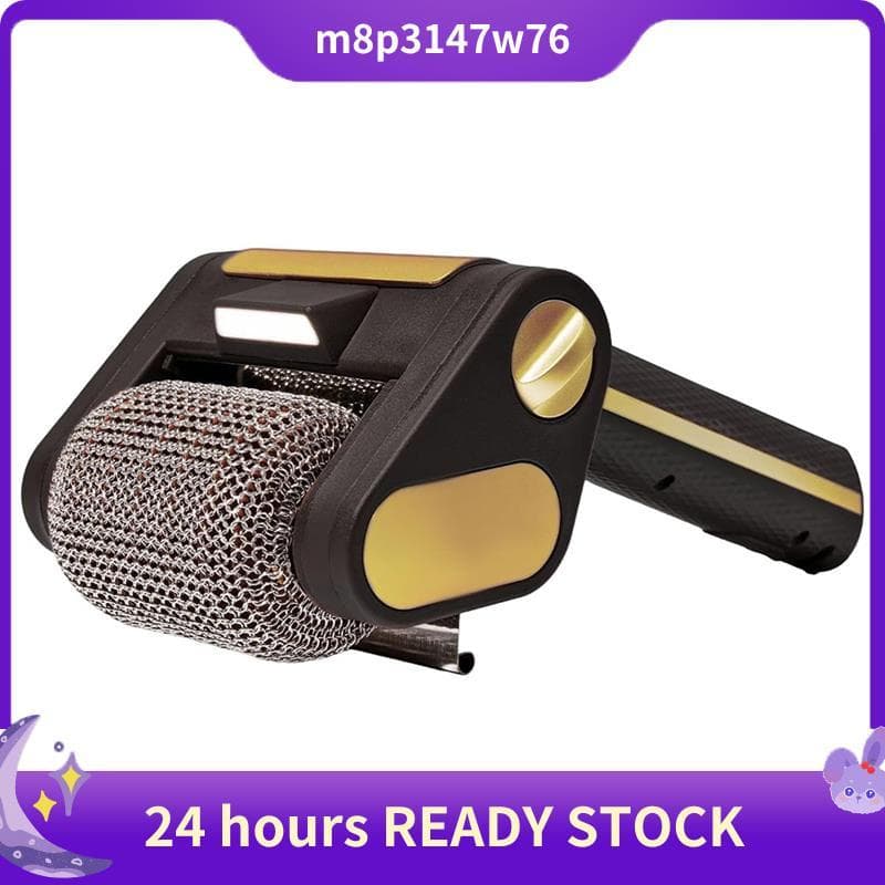 Limpador De Grelha Elétrica Sem Fio , Ferramenta Recarregável Para Churrasco Com Luz LED , Escova Externa