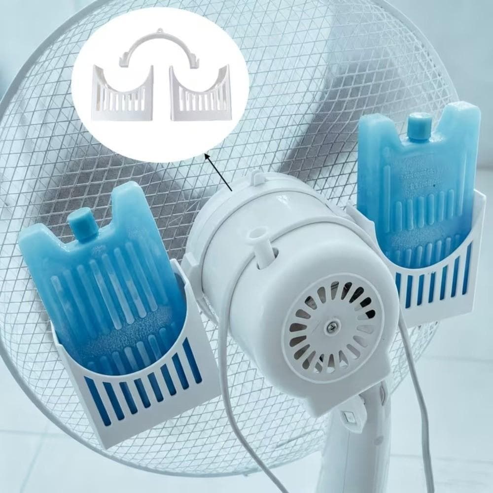 LICAUV 1 Conjunto De Suporte Para Saco De Gelo Com Ventilador , Copos Portáteis Montados Em Acessórios De Resfriamento D