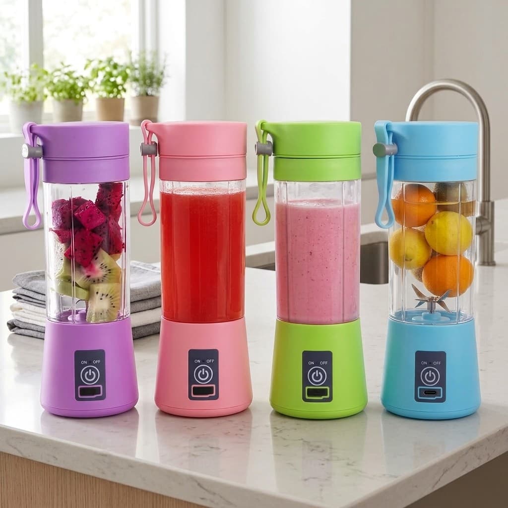Mini Liquidificador Portátil USB - Treino & Academia