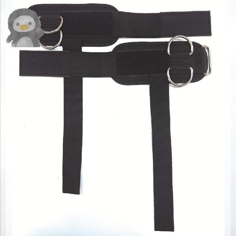 Pull-up Grip Band Luvas De Fitness 1 Par D-Ring Pulseira De Levantamento De Peso