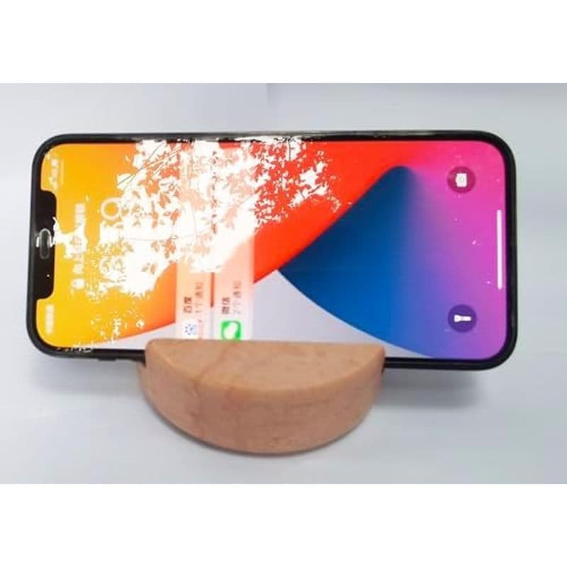 Suporte para telefone em mármore Fashciaga adequado para Tablets de celular na mesa, bancada, mesa, mesa de cabeceira. S
