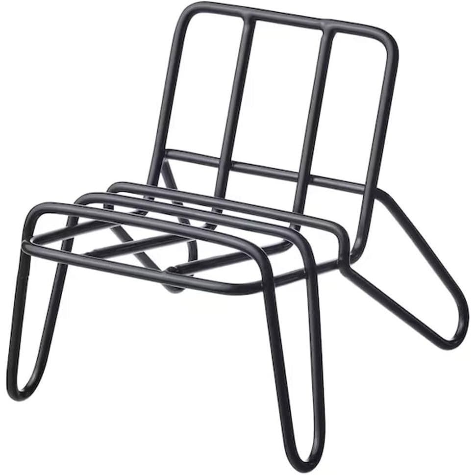 Suporte para Celular Ikea KRUBBET em Aço Liga, Preto FLLR