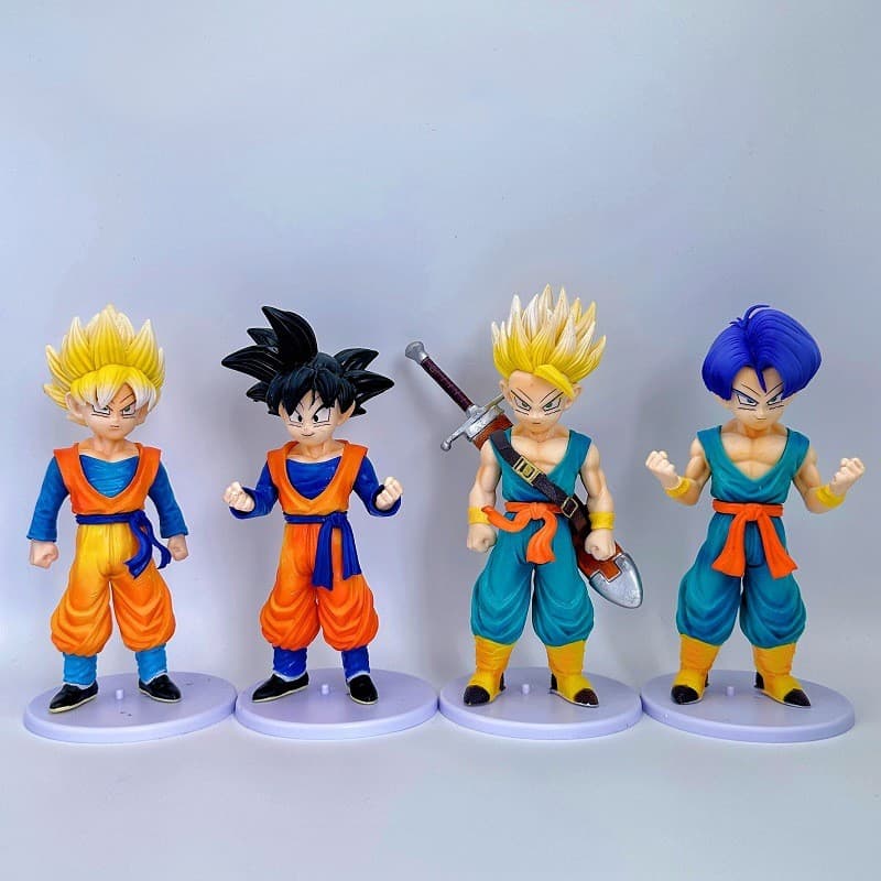 [Novo estilo Popular] Dragon Ball Anime Figura Adolescente Dragon Ball Goku Modelo especial Decoração de chassi