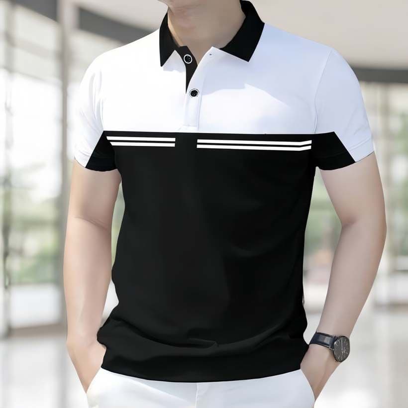 Camisa Polo Masculina Para Roupas Masculinas Estilo Esporte Casuais Topos Étnica Oversize Padrão Retro Ao Ar Livre Stree