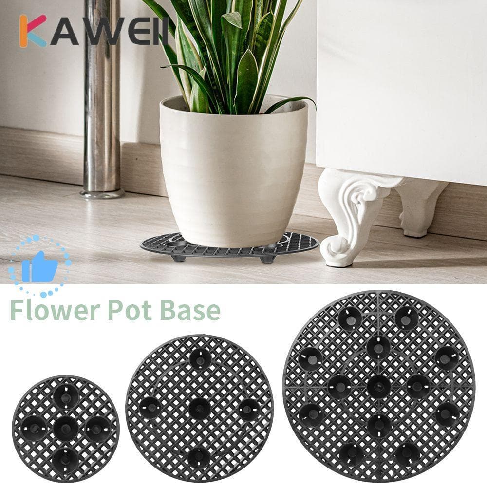 KAWEII Planta Stands Vaso De Flores Suporte Para Plantas Heavy Duty Interior Externo 20/30/40cm Pires Vasos De