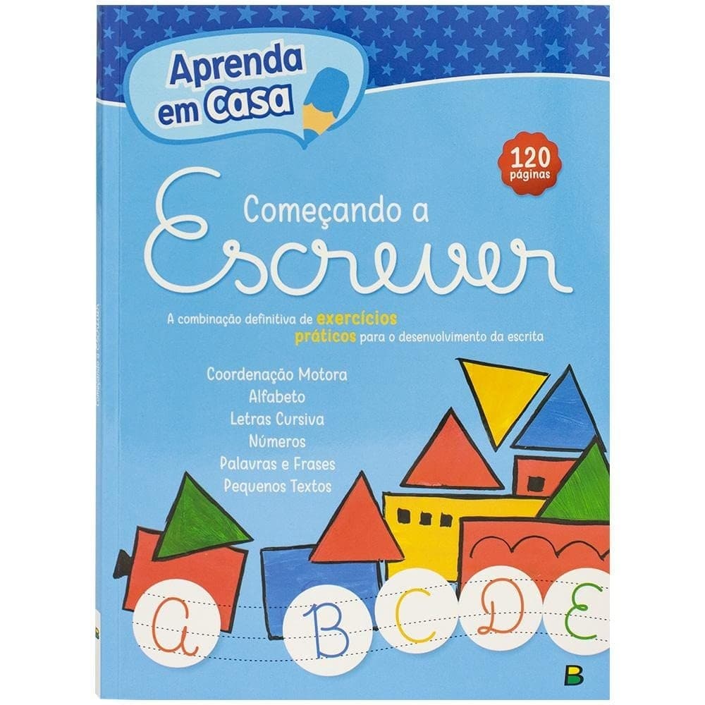APRENDENDO A ESCREVER (AZUL) autor BrasiLeitura