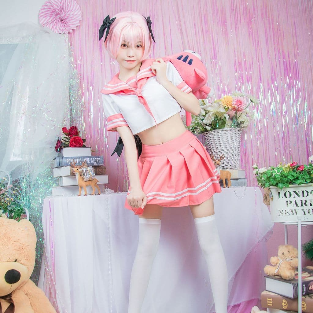 Terno de camada Astolfo fgo Afu terno de marinheiro jk roupas femininas chefe ply roupas femininas