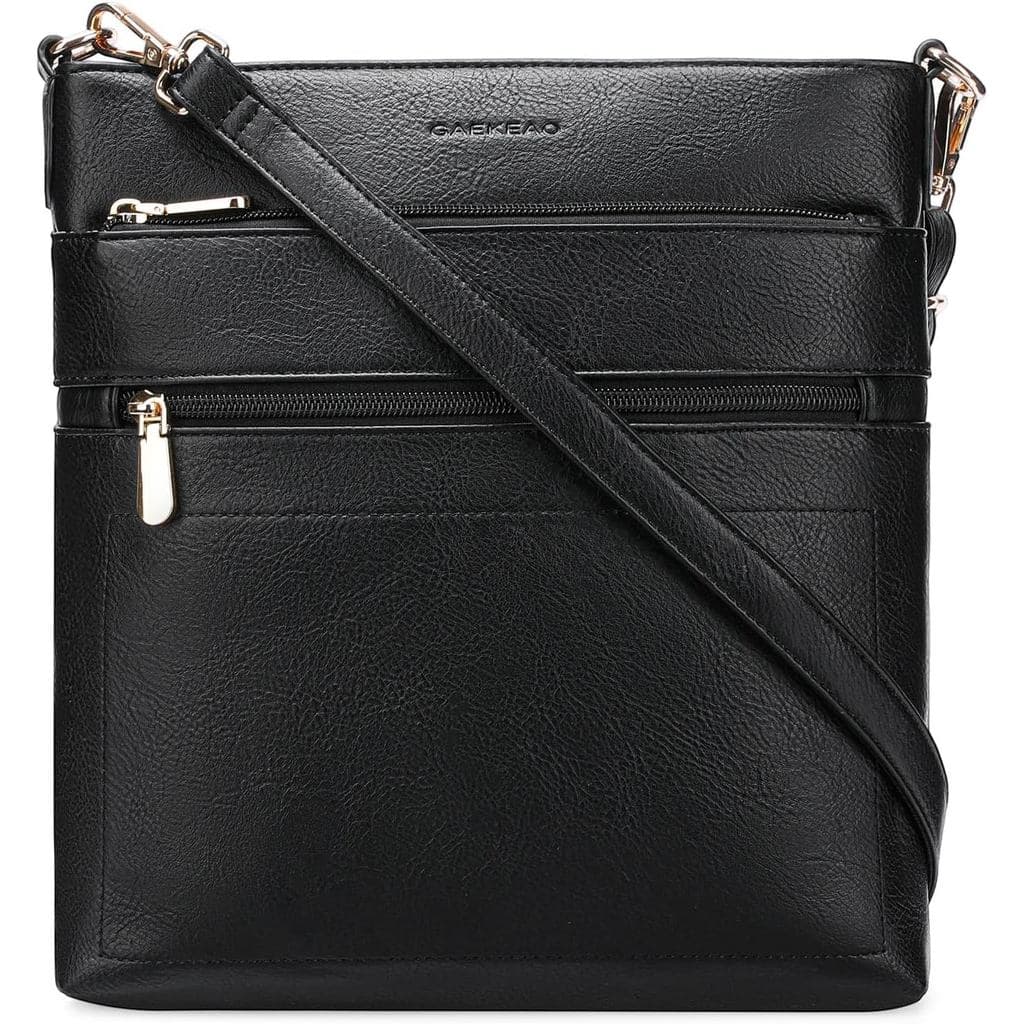 GAEKEAO Crossbody Purses for Women Multi Pockets Cross Body Bag Small Shoulder Handbags Travel Purse with Adjustable Str