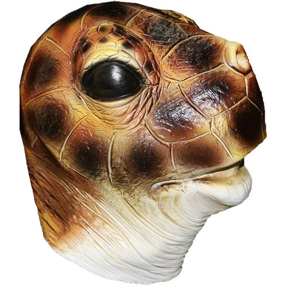 Máscara de Látex HENGYUTOYMASK de Tartaruga Marinha Aquática para Cabeça Inteira, Fantasia de Halloween, Acessórios de F