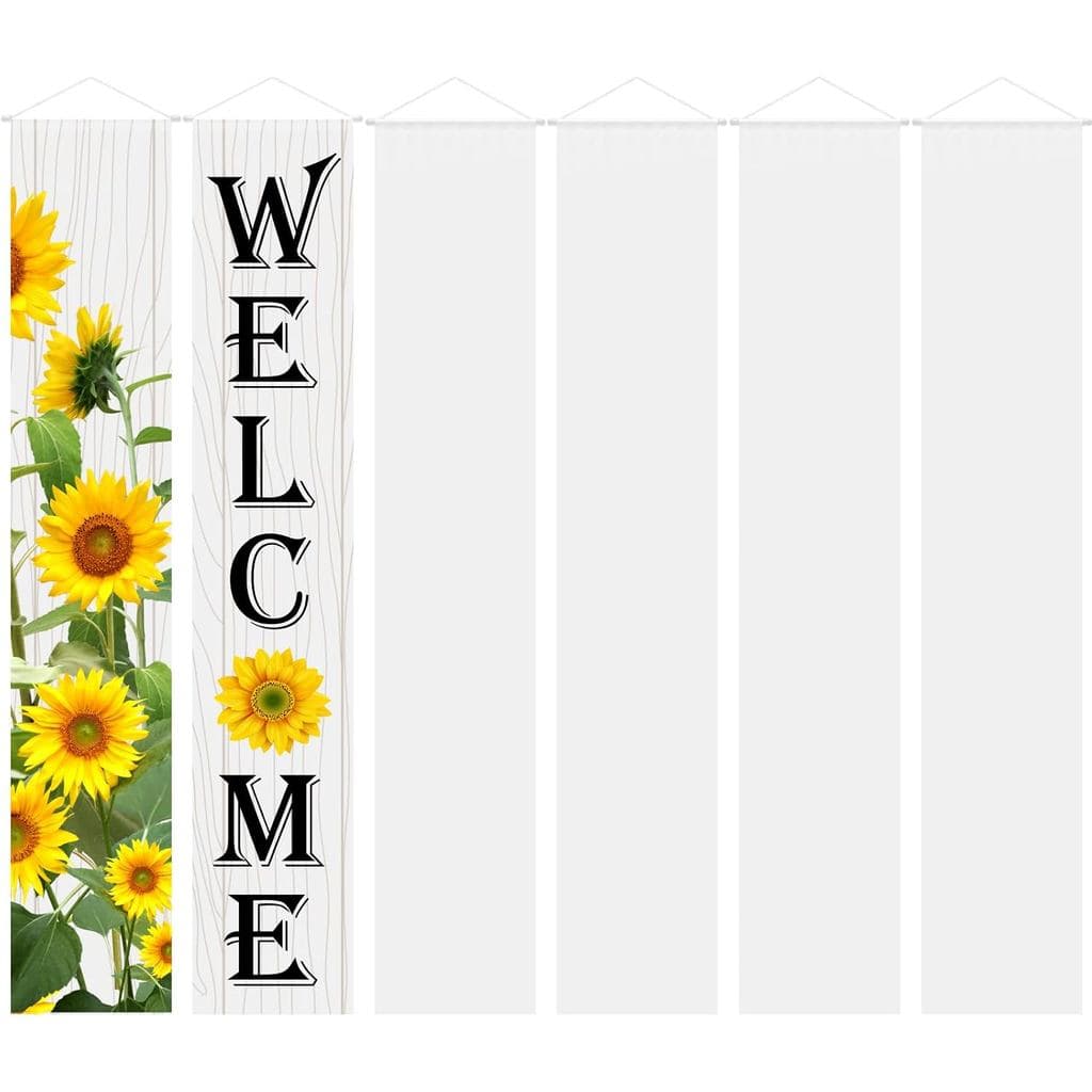 Preboun 3 Pares de Faixas Decorativas Suspensas para Graduação, Faixas DIY para Varanda, Placas para Varanda Frontal, Fa