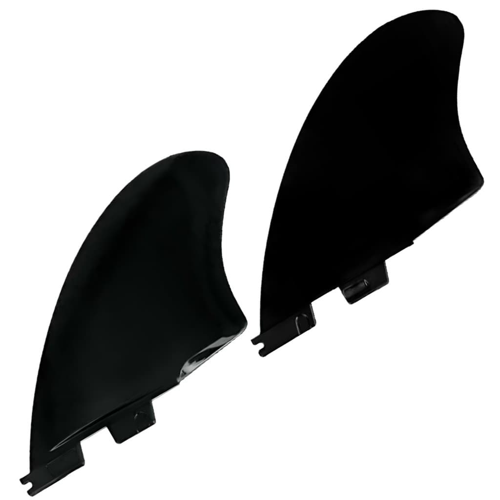 Quilha Biquilha Banana Wax Twin Keel Enciaxe FCS2 Surfe
