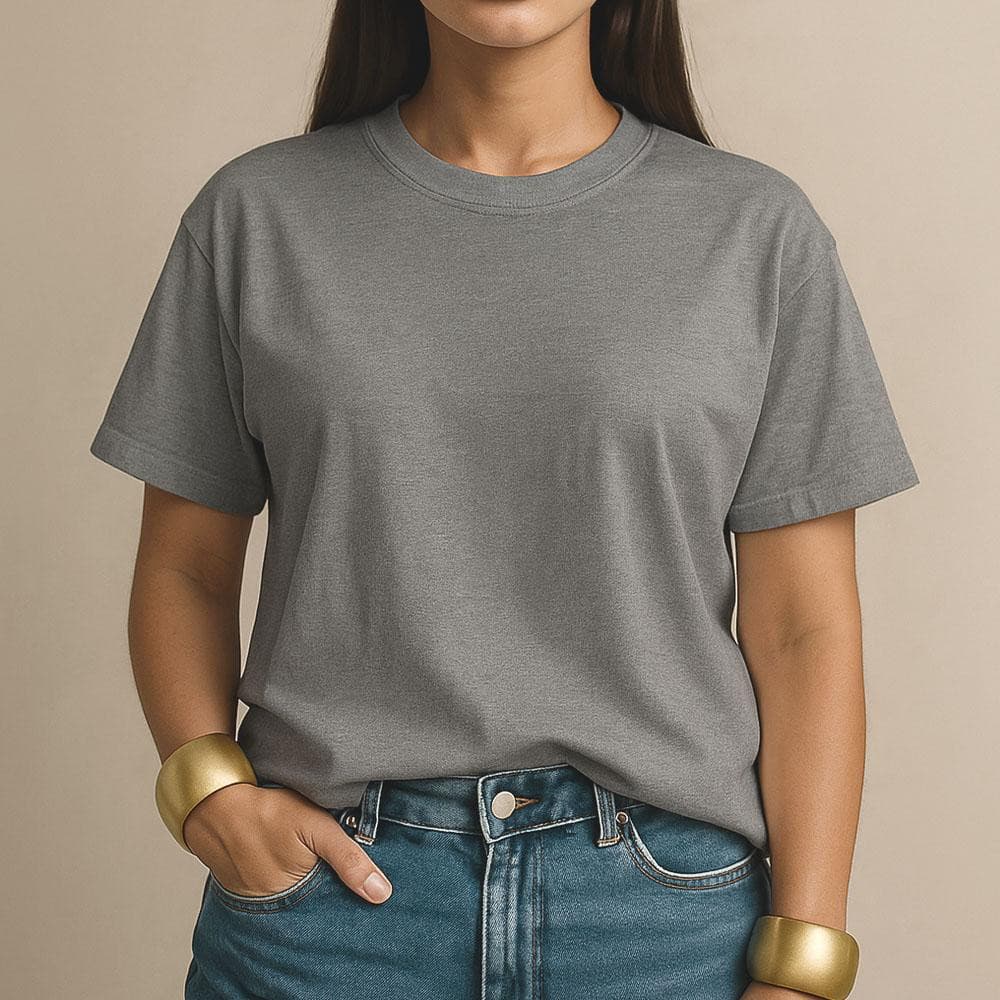 Camisa Feminina 100% Algodão Básica Premium Estilo Casual Dia a Dia Trabalho Conforto Premium