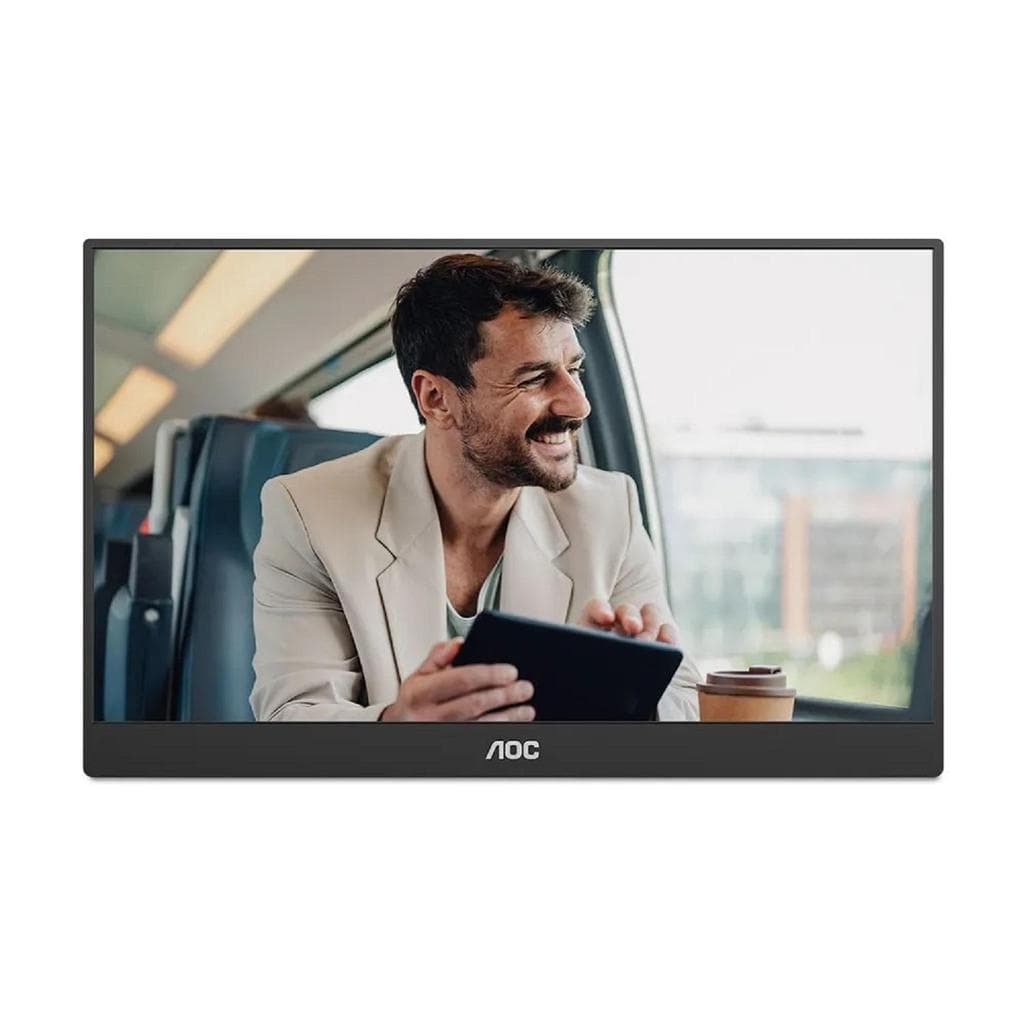 Monitor 15.6" Portatil 16T20E2/78, Full HD, Painel IPS, 60Hz, AOC