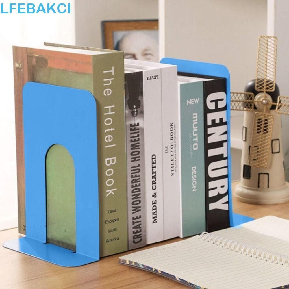 Suportes Para Livros De Mesa , Suporte Ferro Em Forma De L , Simples E Durável Revista