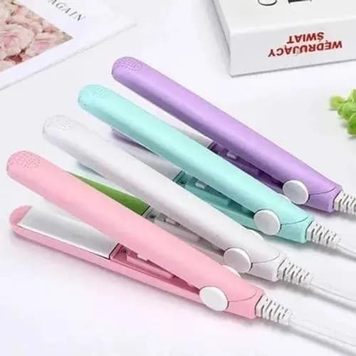 Prancha de Cabelo Mini Portátil Bivolt para Bolsa e Uso Diário