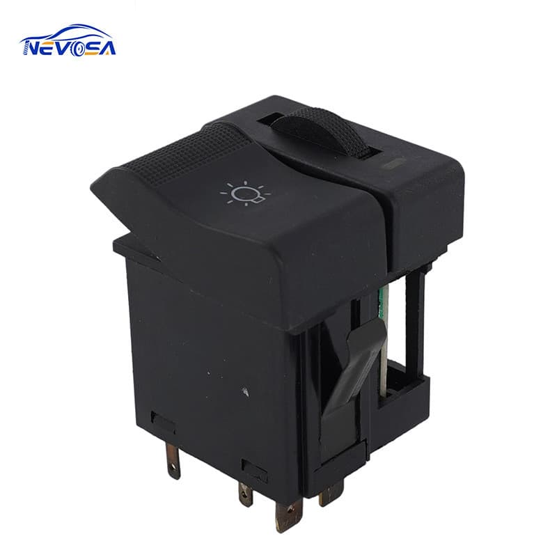 330941531Um adequado para Volkswagen Santana interruptor de ajuste do farol do carro interruptor de botão de controle do