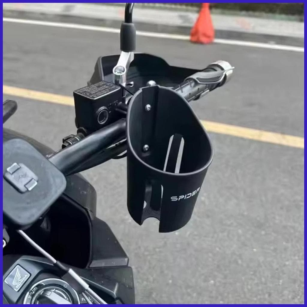 Suporte De Copo Da Motocicleta Ajustável Universal Bicicleta Garrafa Gaiola Guiador Montar Scooter Para coelmy