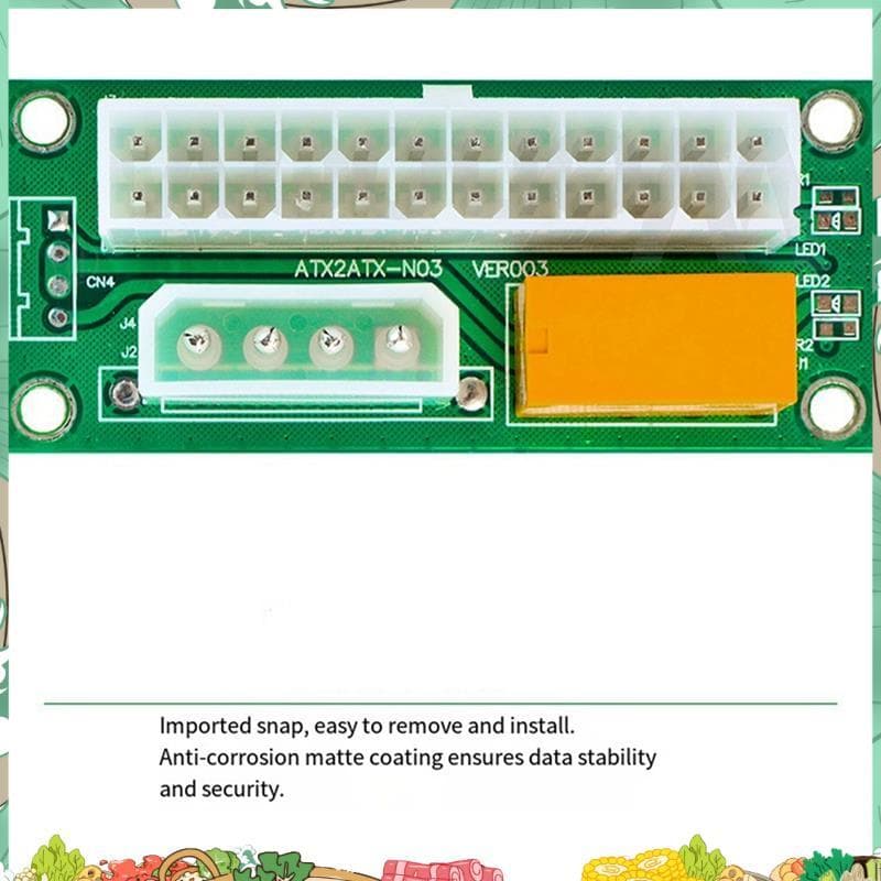 Placa Extensora De Sincronização De Fonte De Alimentação Dupla PSU ADD2PSU ATX 24Pin 4Pin Para Mineração De Minerador