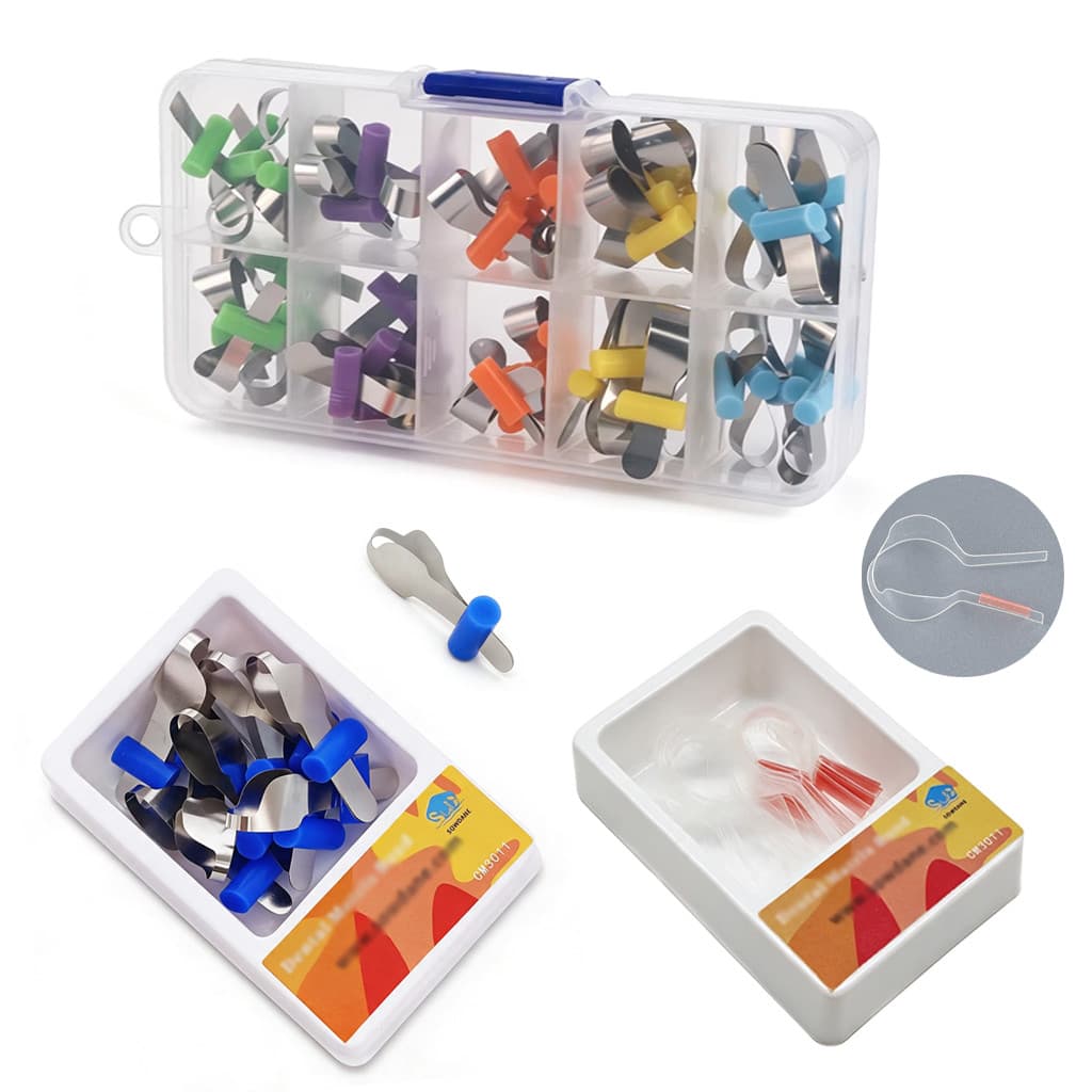 10pcs/20pcs/50pcs Tiras De Poliéster Transparentes