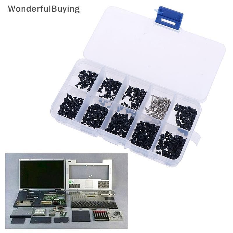 Conjunto De Parafusos Para Laptop 500 Peças Parafuso universal m2 m2.3 m3