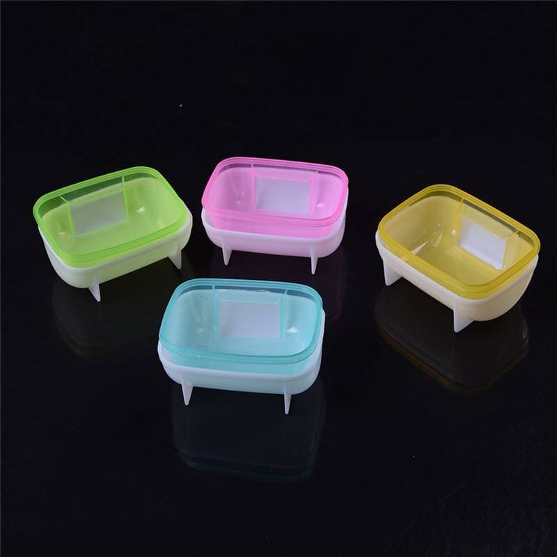 ZVT Pet Hamster Banheiro Banho Areia Sala Sauna Gaiola Sanitária Banhos De Plástico Transparente BR