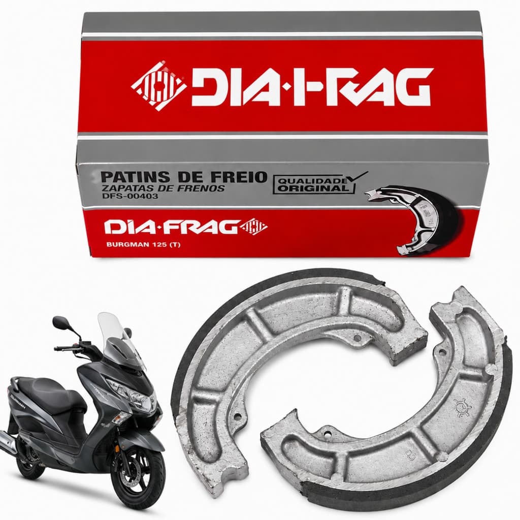 Lona de Freio Patim Suzuki Burgman 125 T Standard