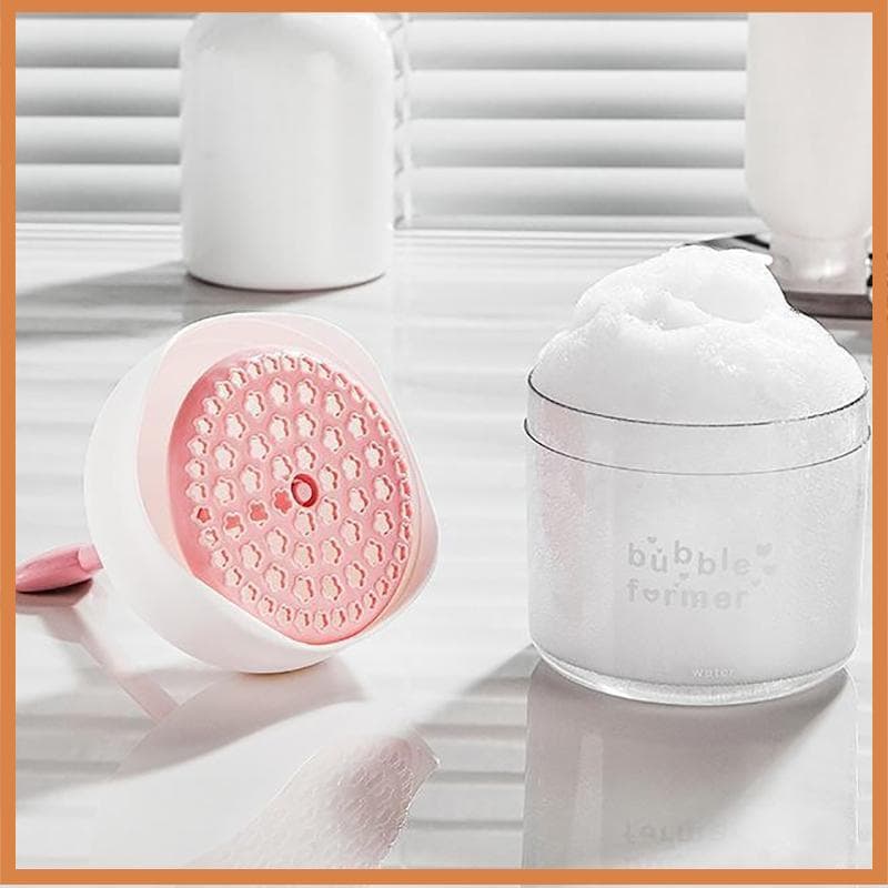 [BG] Limpador Facial Portátil , Chuveiro , Banho , Shampoo , Gel , Fabricante De Espuma , Dispositivo Copo De Limpeza ,