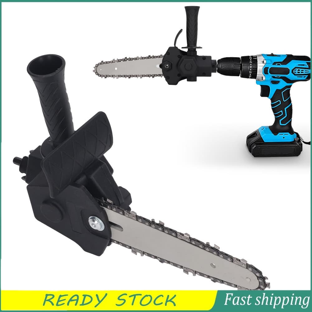 Aumotop Broca Elétrica para Adaptador de Serra Conversor Versátil e Durável para Corte de Madeira DIY Entusiastas ABS