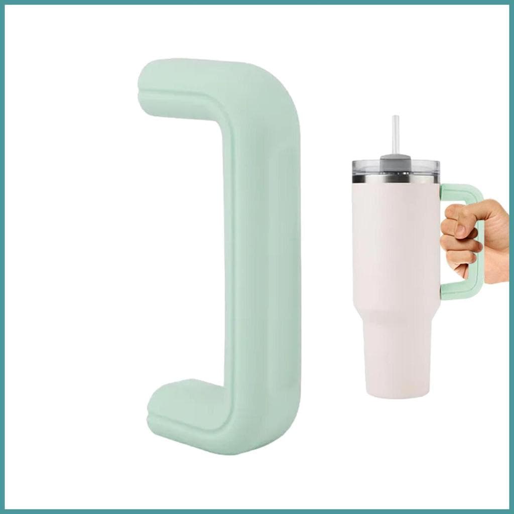 Alça De Copo De Silicone Cobre Anti Deslizamento Manga Protetora Garrafa De Água Reutilizável heqoibr