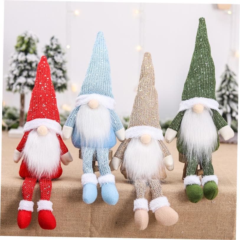 Boneca De Natal Gnomo Decorações De Feliz Para Casa 20