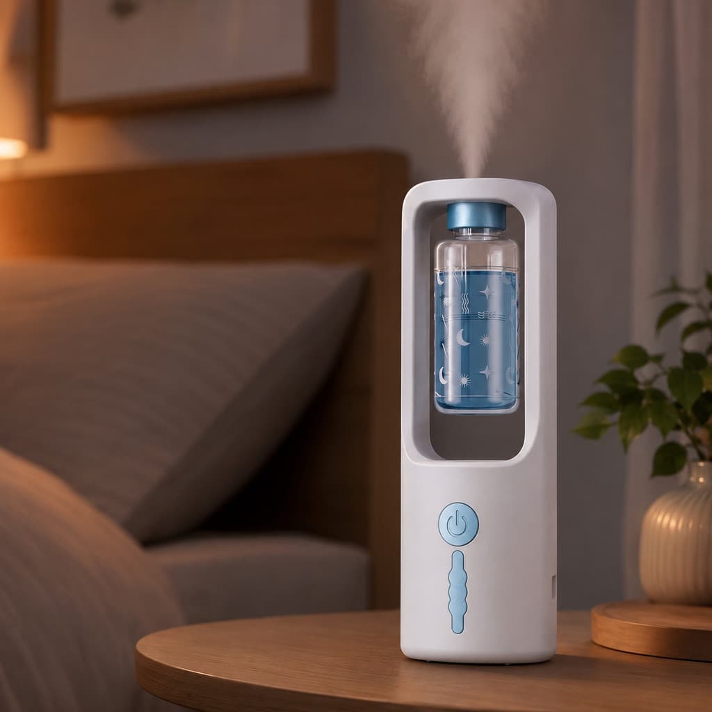 Difusor de Aroma Elétrico UBS Recarregável Umidificador Quarto Casa Escritório Banheiro