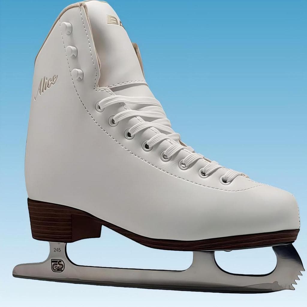 BAUD BAUD Alice Alice Padrão Patins de Gelo Patins Infantis Homens Mulheres Adulto Iniciante Patins de Gelo Real