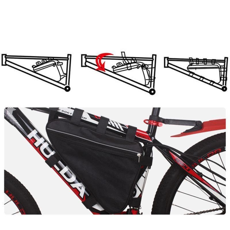 Bolsa De Bateria Para Bicicleta Elétrica , 36V , 48V , 60V , 72V , E-bike , Bolsas Triangulares Caixa De Bla