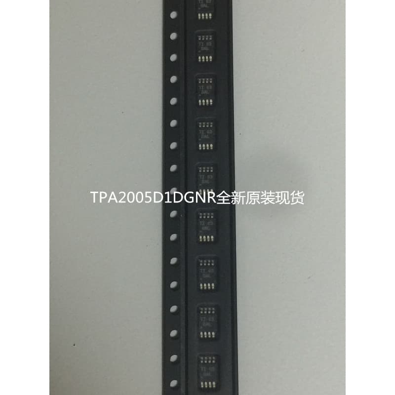 Amplificador de alto-falante T TPA2005D1 TPA2005D1DGNR HVSSOP8 TI novo estoque pronto importado