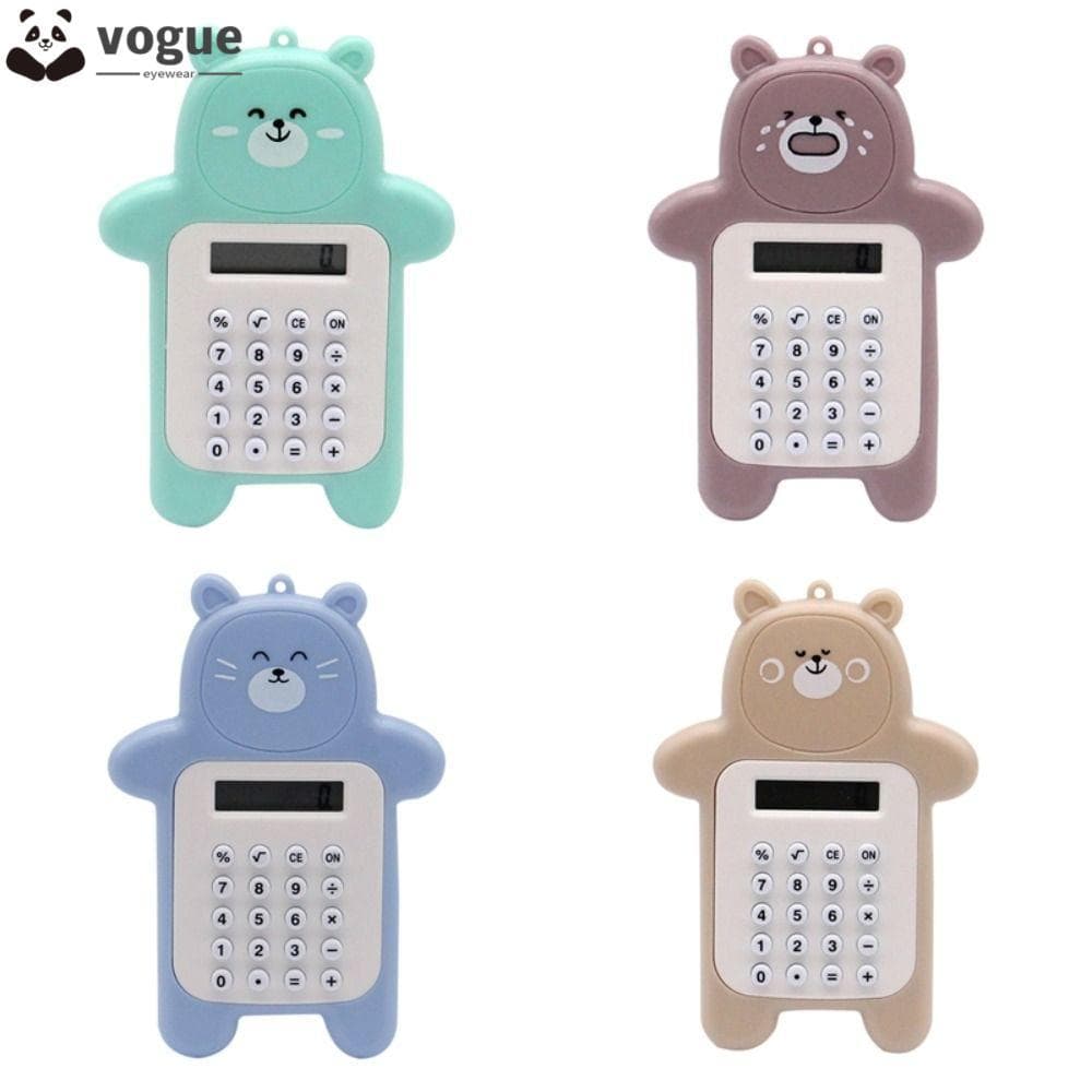 VOGUEEE Mini Calculadora , Calculadoras Científicas Em Forma De Urso , De Estudante