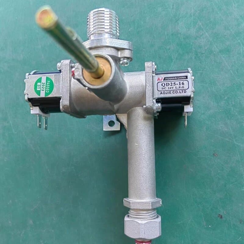 Válvula solenóide 24V dedicada para gerador de vapor de motor a vapor