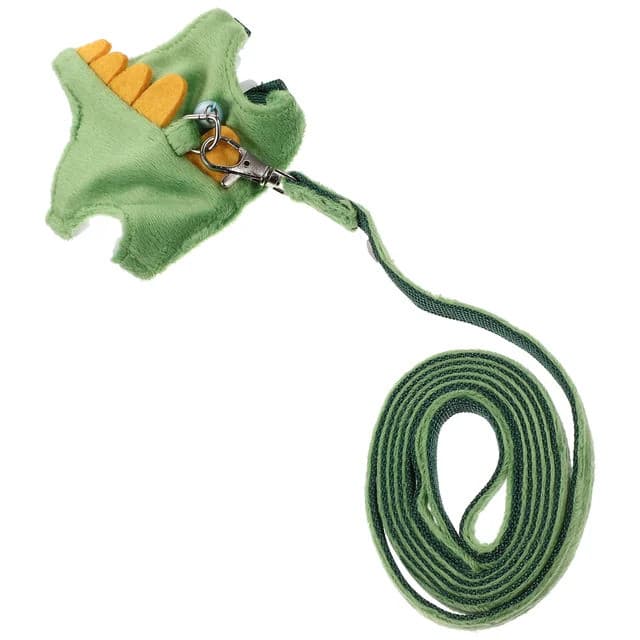 Coleira Guia De Segurança Para Furão Verde