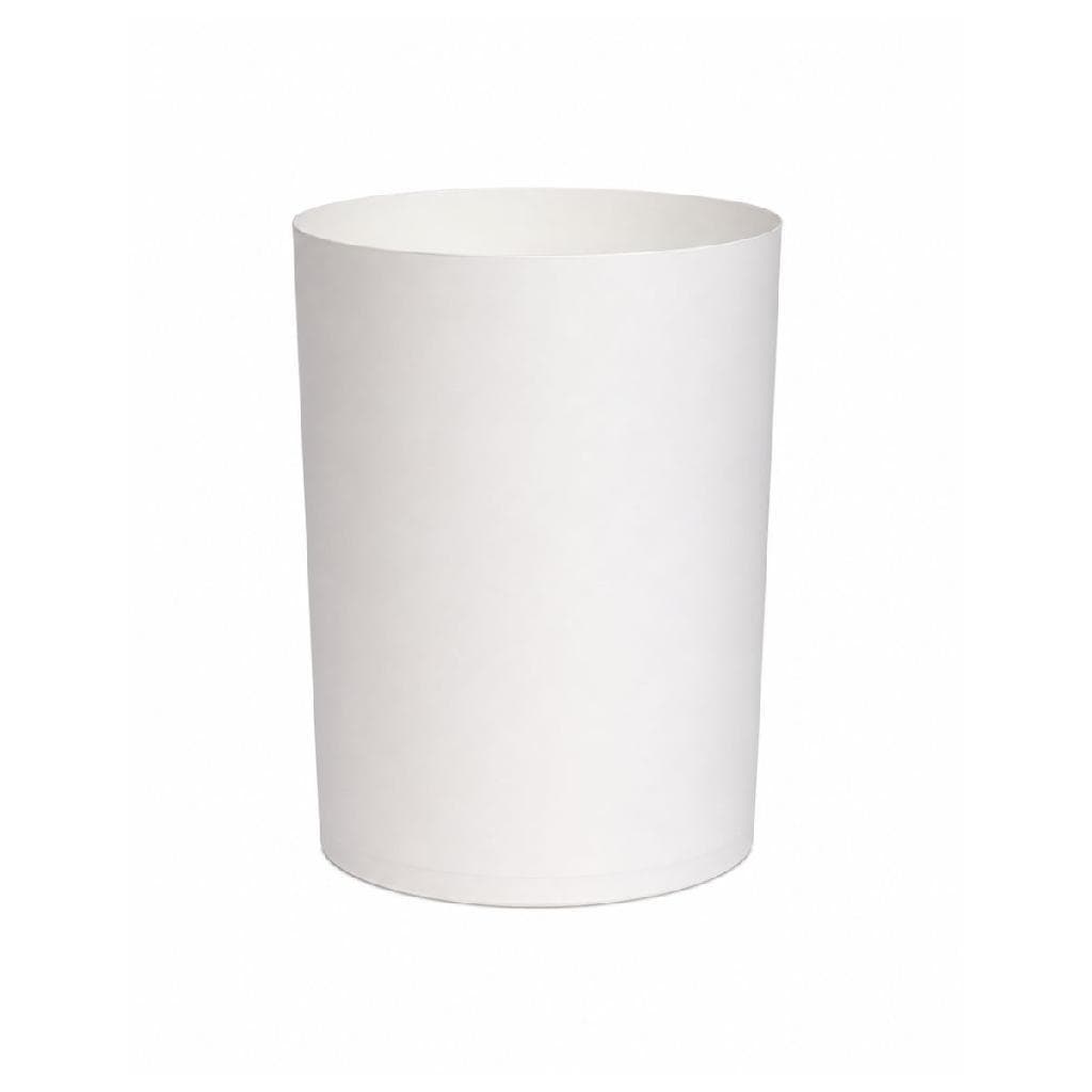 Cesto de Lixo Sem Tampa Branco 15L Larplasticos