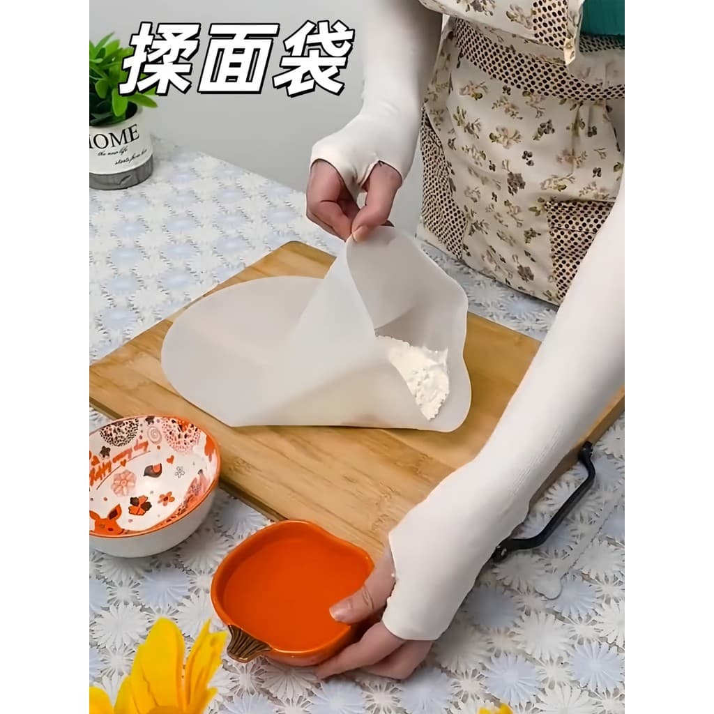 Amassar saco de macarrão engrossado Silicone de qualidade alimentar e saco de macarrão cozinha doméstica macarrão vivo a