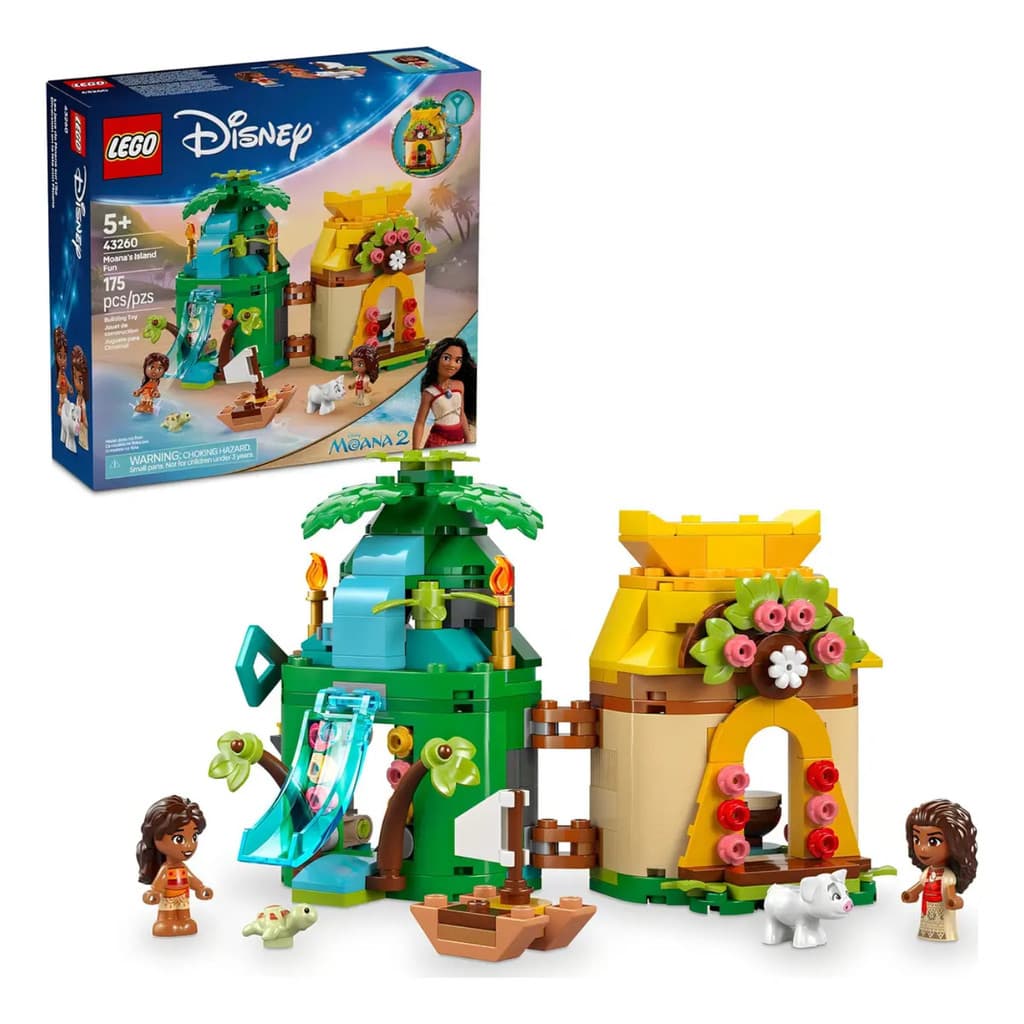 Lego Para Meninas Disney Ilha da Princesa Moana 2 43260 175