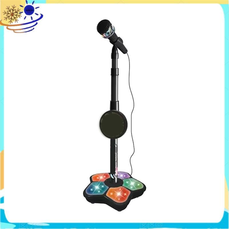 [Le's Shop] Microfone Educacional Infantil Para Treinamento Cerebral Com Suporte Karaokê , Instrumento Musical , Brinque