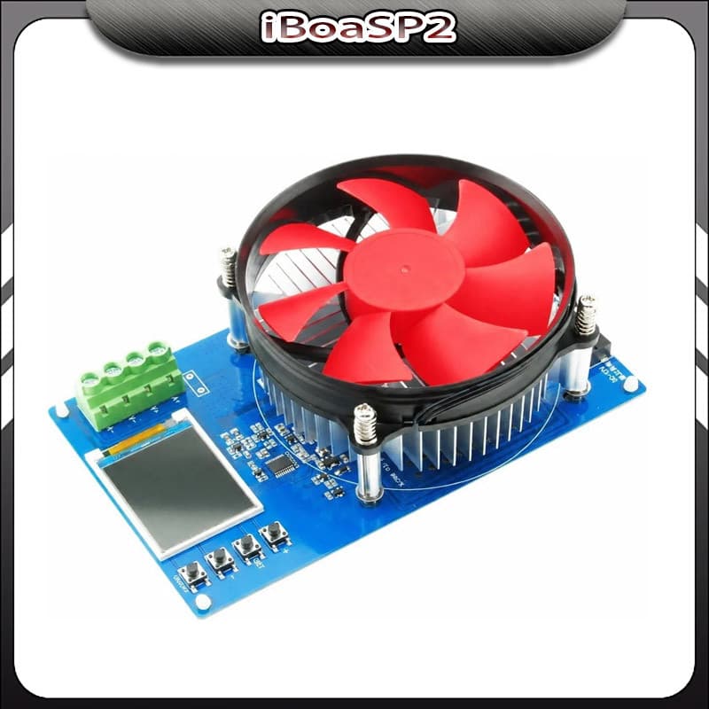Testador De Carga Eletrônico Para Bateria De Potência 150w 20A
